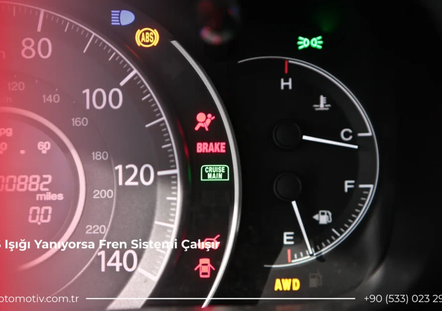 ABS Işığı Yanıyorsa Fren Sistemi Çalışır mı? 13 ABS Işığı Yanıyorsa Fren Sistemi Çalışır mı?