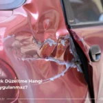 Boyasız Göçük Düzeltme Hangi Hasarlarda Uygulanmaz