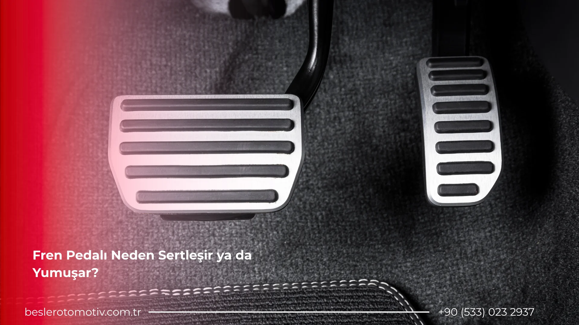Fren Pedalı Neden Sertleşir ya da Yumuşar? 14 Fren Pedalı Neden Sertleşir ya da Yumuşar?