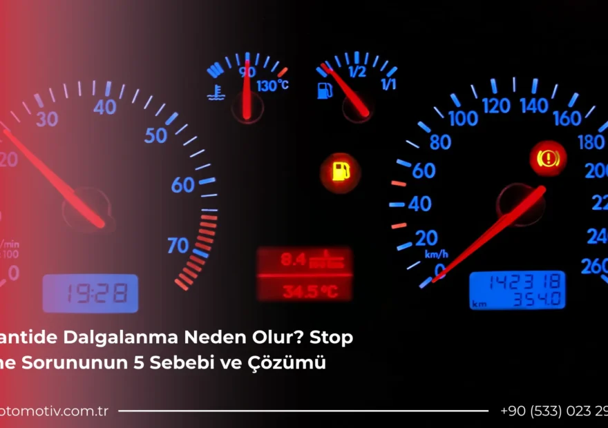 Rölantide Dalgalanma Neden Olur? Stop Etme Sorunu ve Çözümleri 12 Rölantide Dalgalanma Stop Etme Sorunu ve Çözümleri